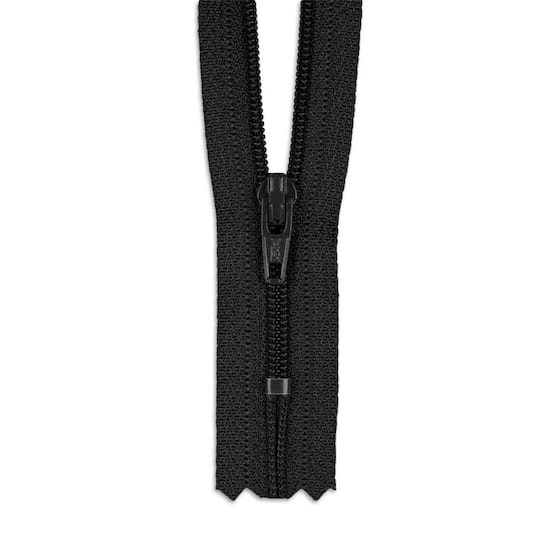 YKK 18" Black #3 Closed End Zipper